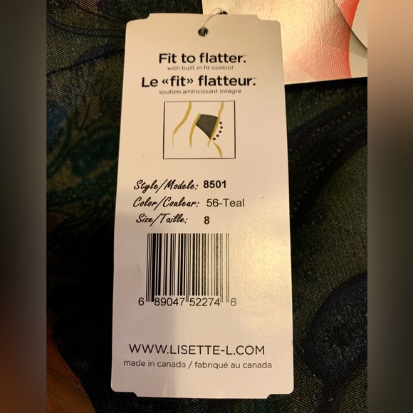 NWT LISETTE L MONTREAL ANKLE PANT. SO SLIMMING. NO POCKETS, 3”WAISTBAND, COMFY♥️ - Picture 8 of 8